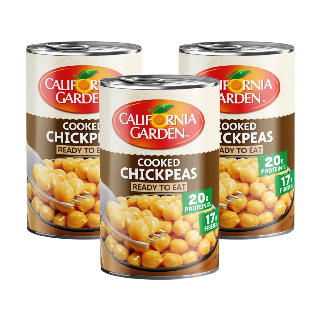Wholesale California Garden Canned Chickpeas 3 x 400g Supplier in UAE